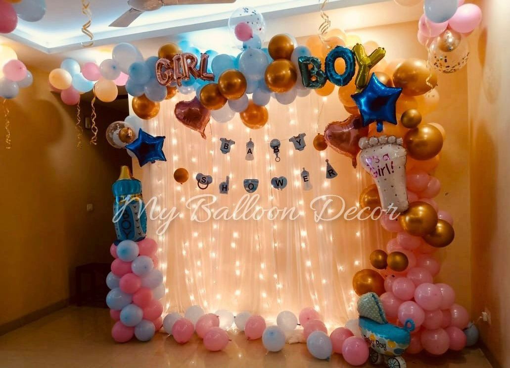 Balloon Delivery Gurgaon Decoration In - Birthday Decoration At Home With Balloons